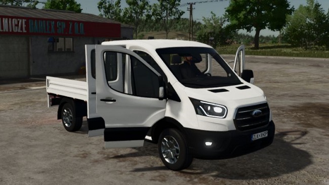 Ford Transit Cift Kabin FS25 v1.0.0.0