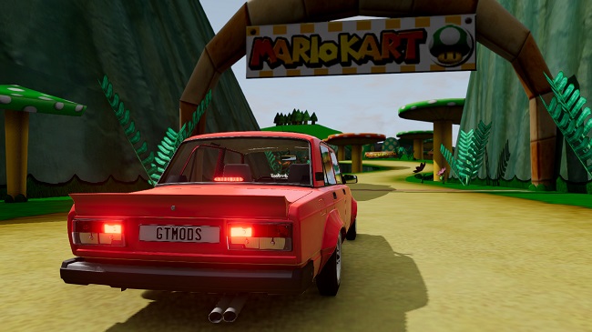 Карта Mushroom Gorge (Mariokart Wii) v1.0