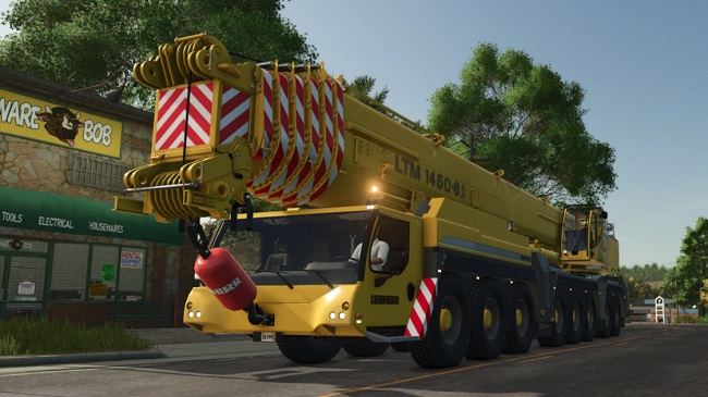 Liebherr LTM1450 Mobile Crane FS25 v1.0.0.0