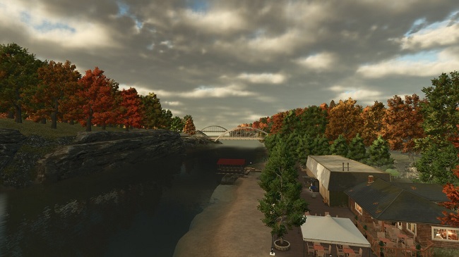 Карта 4 Bridges FS25 v1.0.0.0
