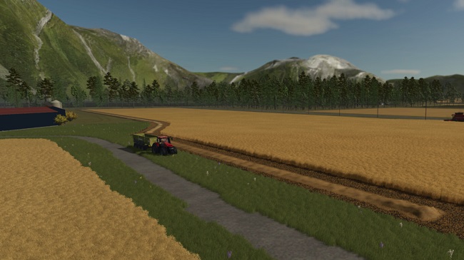Карта Back Roads County 4x FS25 v1.0.0.0
