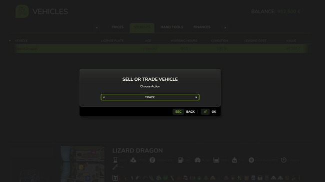 Trade Vehicles FS25 v1.0.0.0