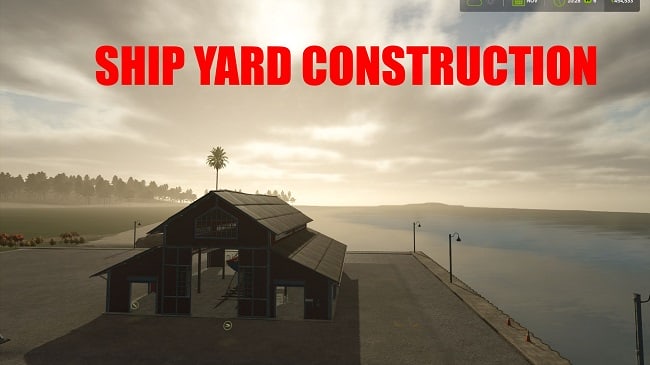 Верфь (Ship Yard) FS25 v1.0.0.0