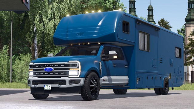 Ford Crew Cab Camper FS25 v1.0.0.0