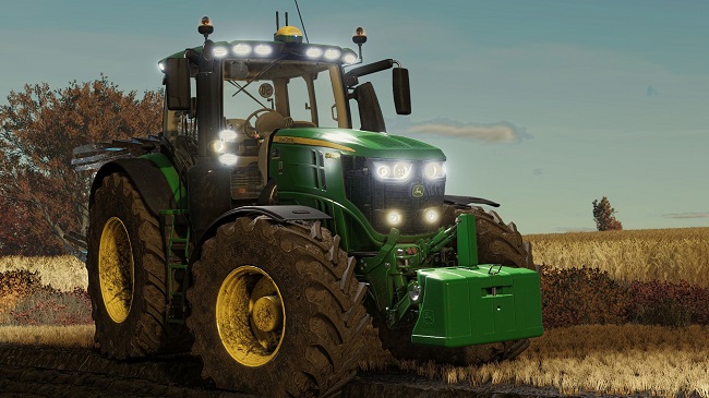 John Deere 6230R-6250R FS25 v1.0.0.0