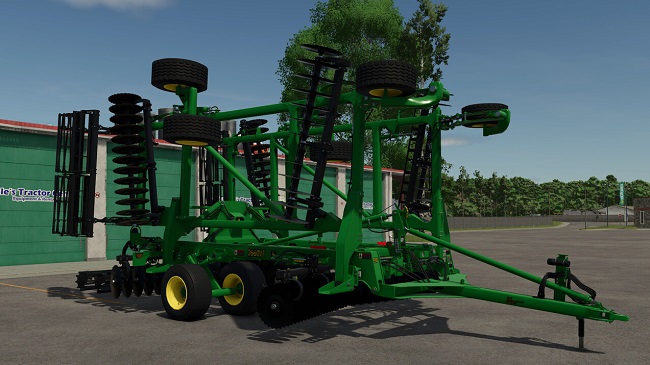 John Deere Tillage Disk 2660VT 33ft FS25 v1.0.0.0