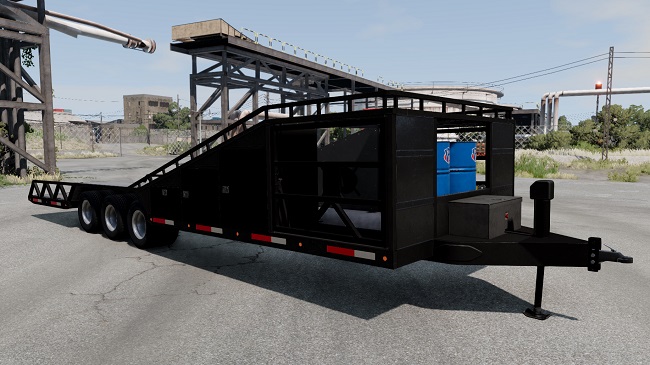 Baja Crew 30ft Raised Deck Trailer v1.0