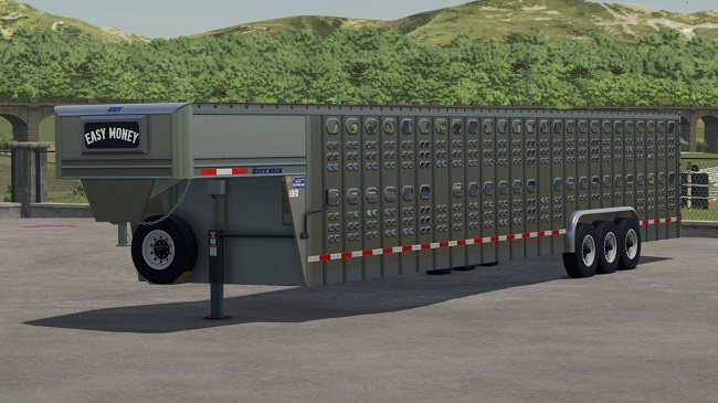 40ft Eby "PUNCH" Ruff Neck Cattle Trailer FS25 v1.0.0.0