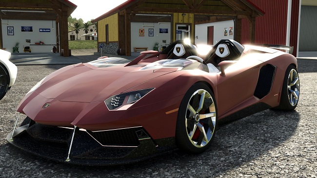 Lamborghini Aventador J Roadster FS25 v1.0.0.0