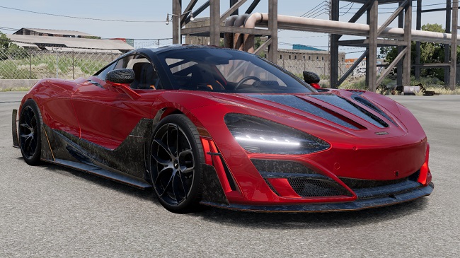 McLaren 720S + Christmas lights v1.01