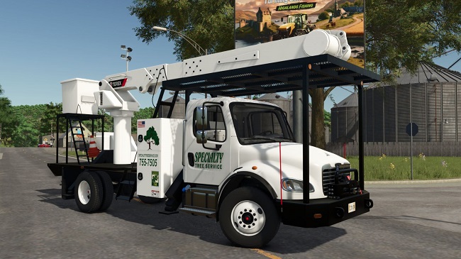 Freightliner M2 Bucket Truck FS25 v1.0.0.0