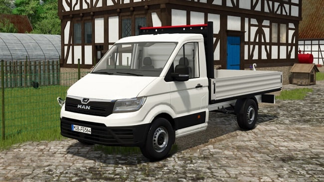 MAN TGE Flatbed FS25 v1.0.0.0