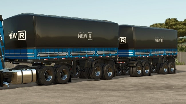 Randon Short Bulk Road Train FS25 v1.1.0.0
