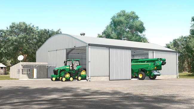 Shed With Workshop And Office FS25 v1.0.0.0