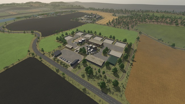 Карта North German Country FS25 v1.0.0.0