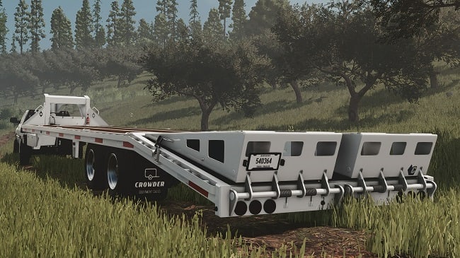 Diamond C FMAX210 40′ Gooseneck Trailer FS25 v1.0.0.0