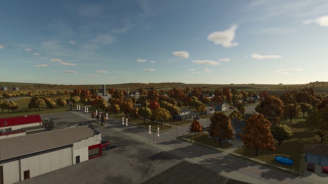 Карта Iowa Plains View FS25 v1.0.0.0