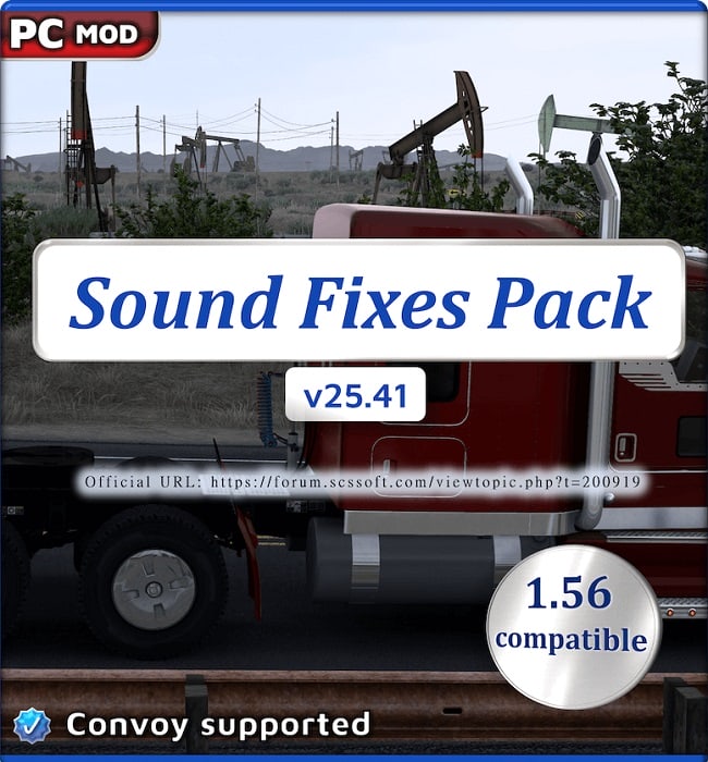 Звуковой мод Sound Fixes Pack v25.41