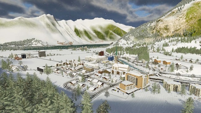 Карта The Alps FS25 v1.0.0.0