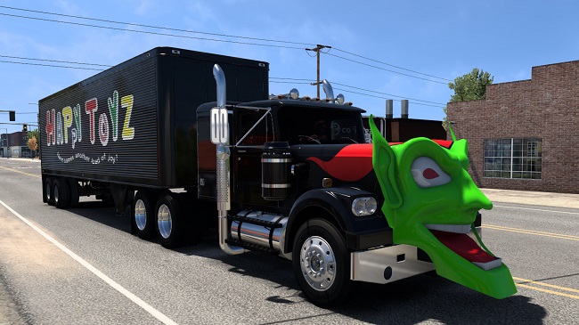 White Western Star 4964 Green Goblin v1.0