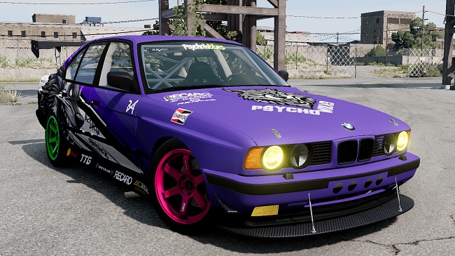 BMW E34 Sedan and Touring v3.2 0.37 fix and tweak