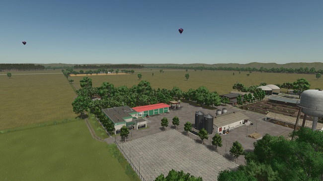 Карта Farmlands FS25 v1.0.0.0