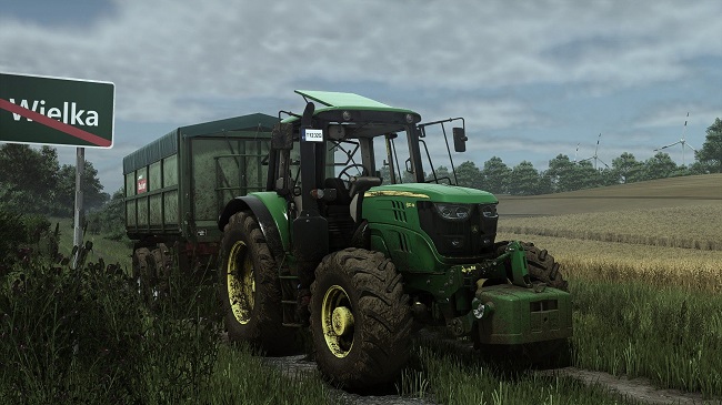John Deere 6110M Series FS25 v1.0.0.0