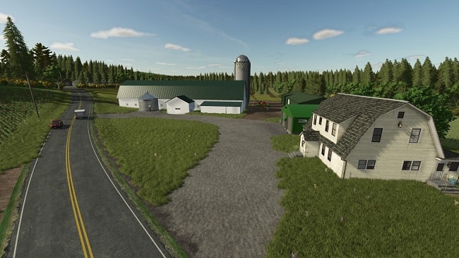 Карта The Quebec Countryside FS25 v1.0.0.0