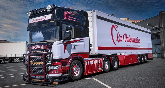 Scania 6 Series R500 V8 + Trailer v1.5