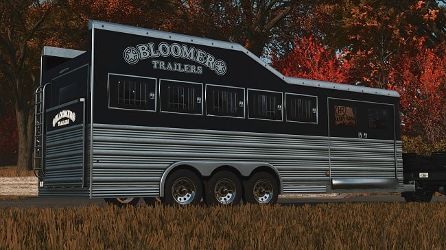 2025 Bloomer 5 Horse Bumper Pull Trailer FS25 v2.0.0.0