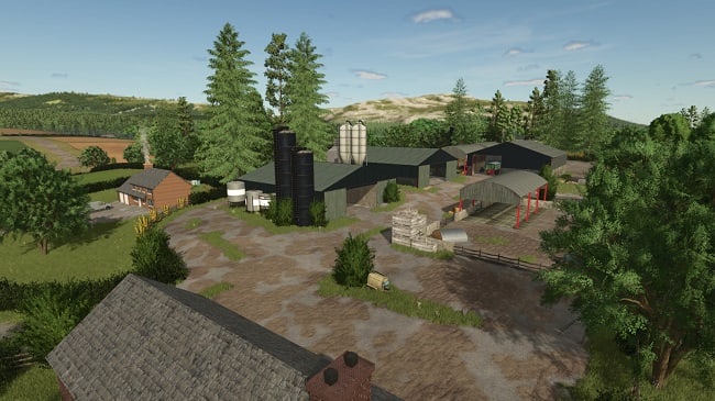Карта Drumard Farm FS25 v1.0.0.0