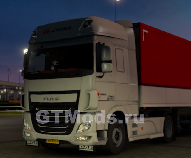 Cкин DB schenker Для DAF XF 106 Euro 6 v1.0