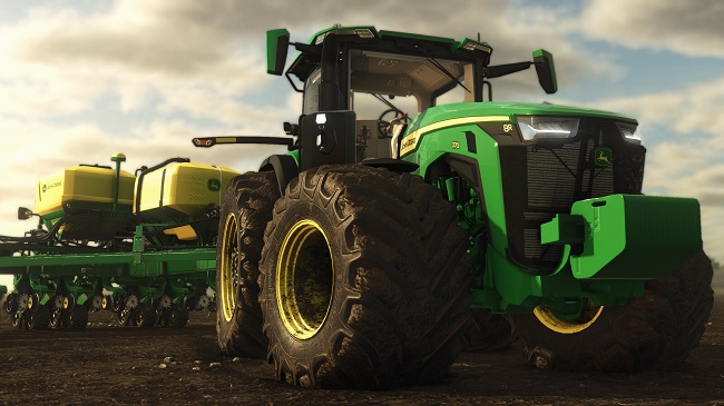 John Deere 8R (2022-2025) US Series FS25 v1.0.0.0