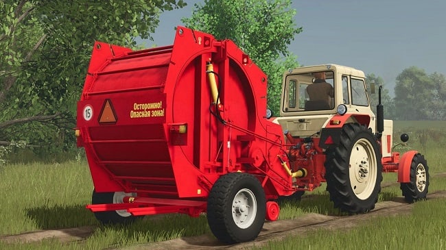 Пресс-подборщик ПРФ-145М FS25 v1.0.0.0