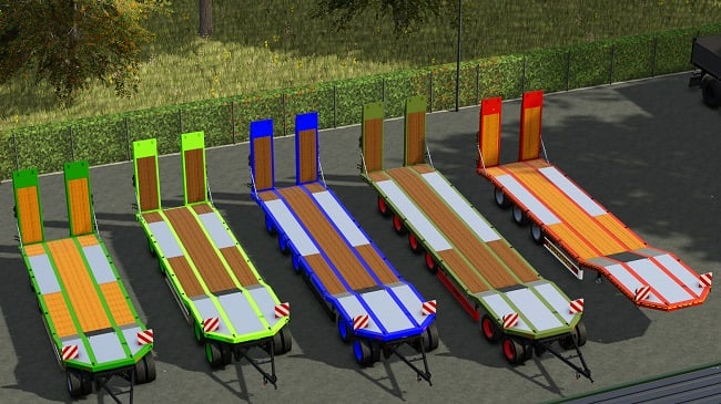 Fliegl Lowloader Pack FS25 v1.0.0.0