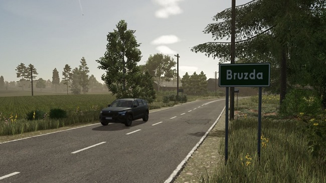 Карта PGR Bruzda FS25 v1.0.0.0