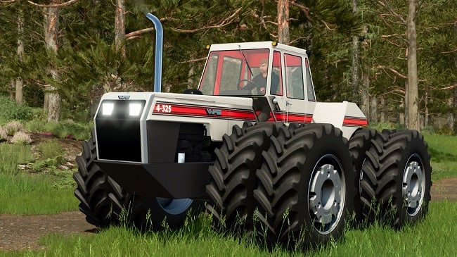 White 4 Articulated Serie FS25 v1.0.0.0