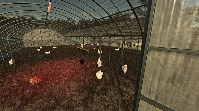 Old Greenhouse Chicken Coop FS25 v1.0.0.0