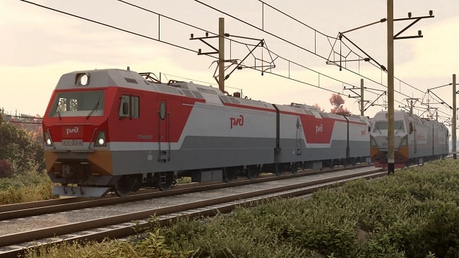 Российский Электровоз 2ЭС10 v1.0