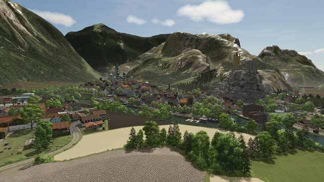 Карта Geistal FS25 v1.0.0.0