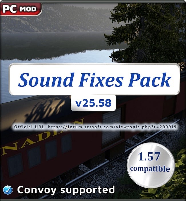 Звуковой мод Sound Fixes Pack v25.58