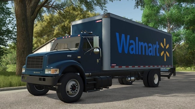 International 4900 Box truck FS25 v1.0.0.0