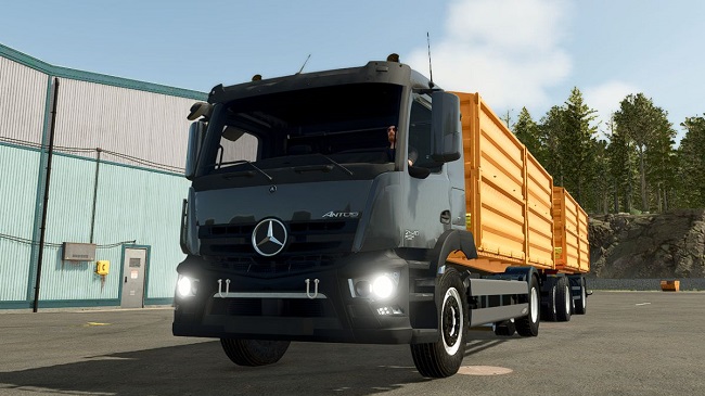 Mercedes Benz Antos Grain 4x2 FS25 v1.0.0.0