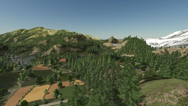 Карта Vorarlberger Alpen FS25 v1.0.0.0