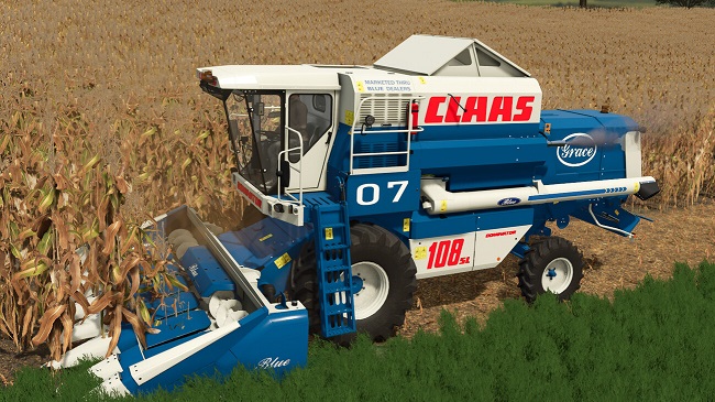 CLAAS Blue Dominator 108 FS25 v1.0.0.0
