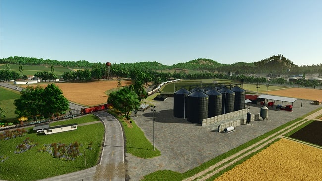 Карта Riverbend The Aftermath FS25 v1.0.0.0