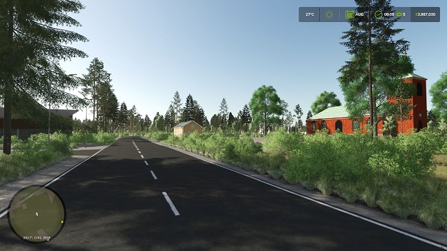 Карта Suomalainen Suometsä FS25 v1.0.0.0