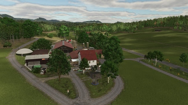 Карта Münsinger Alb FS25 v1.0.0.0