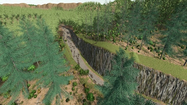 Карта Blue Island Forest FS25 v1.0.0.0