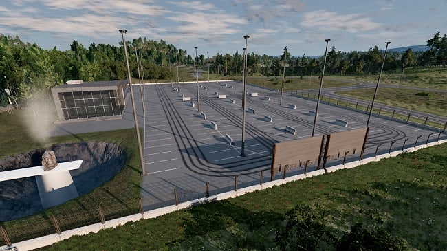 Карта UKred (Beamng drift map) v1.0